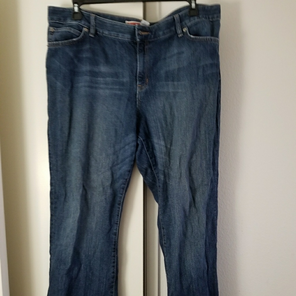 GAP jeans size 18 curvy flare